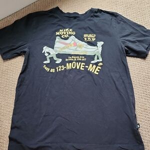 Nike Black T-Shirt with Vintage Graphic